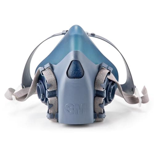3M 3M 7502 Half-Facepiece Reusable Respirator (Medium)