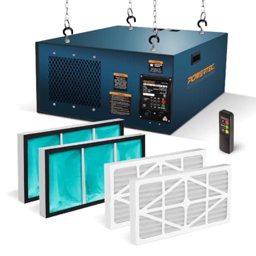 POWERTEC POWERTEC AF1045 3-Speed Air Filtration System